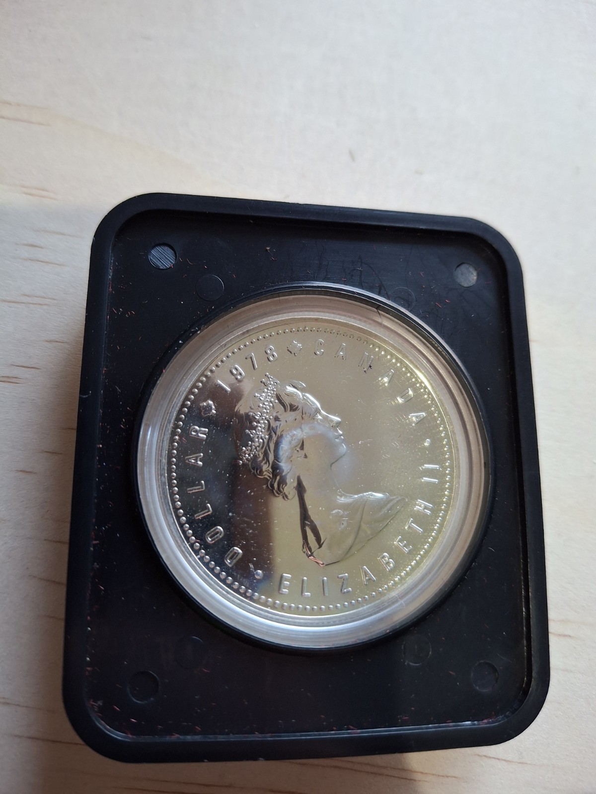1978 Canada Silver $1 Commemorative Coin - XI Commonwealth Games Edmonton