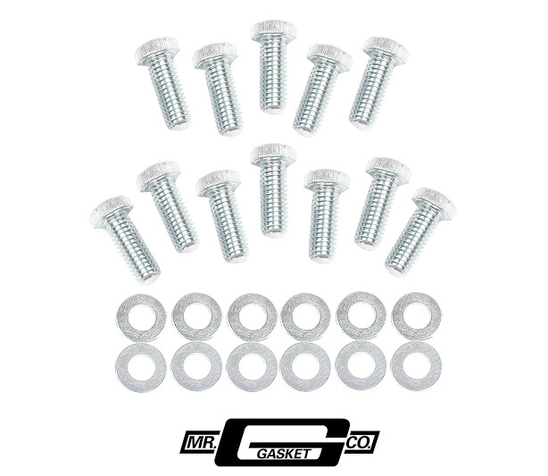 Mr Gasket Intake Manifold Bolt Set 955G For Big Block Mopar 383-440 , AMC V8 290