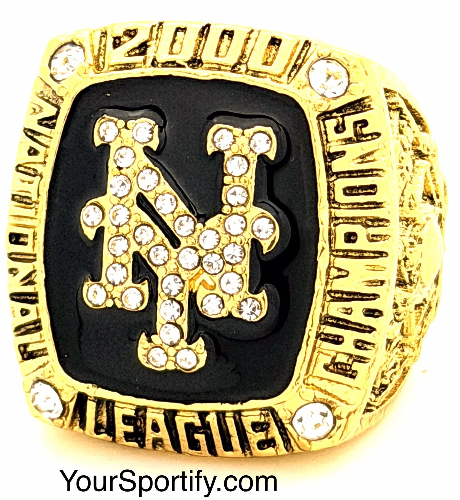 MLB / 2000 New York Mets World Series Championship Ring / Piazza