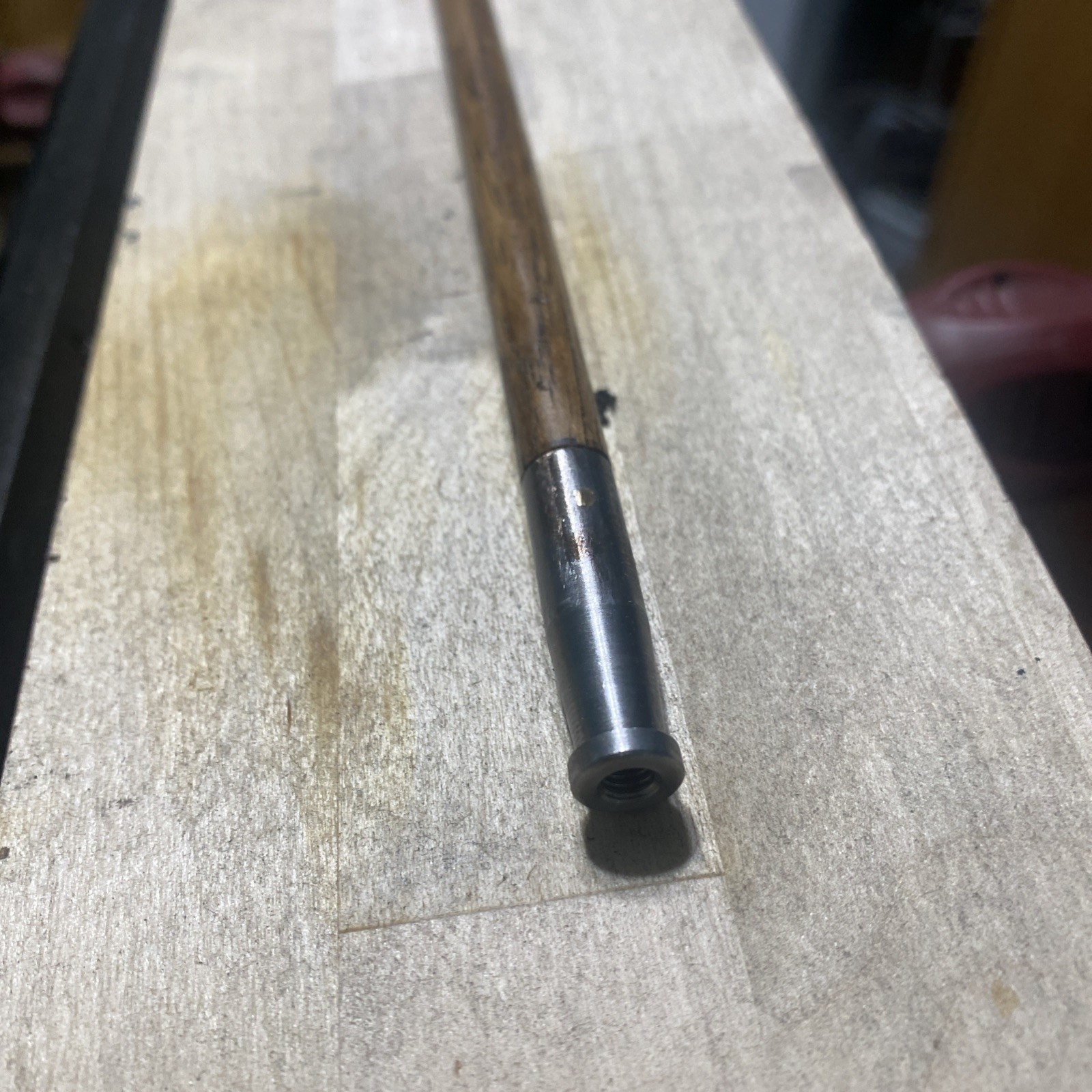 Thompson Center Hawken Muzzleloader Ramrod, 27 3/4” Hickory Stained.