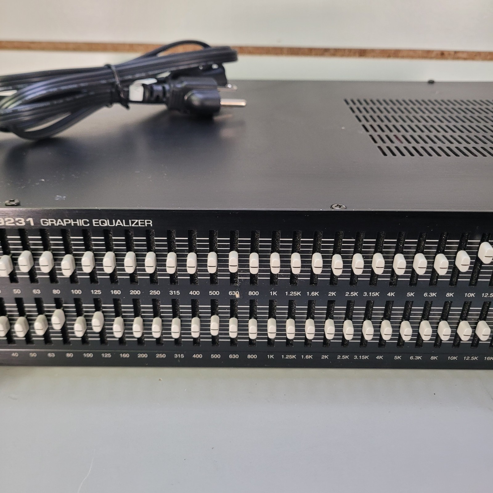 InterM EQ-9231 31 Band Graphic Equalizer Mastering Tested Working EUC
