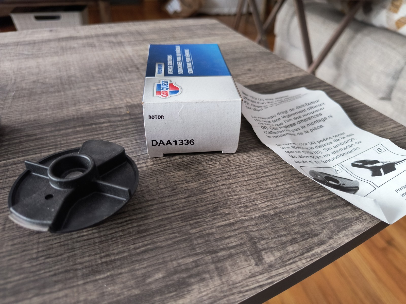 Brand NEW Carquest PREMIUM DAA1336 Distributor Rotor Free Shipping