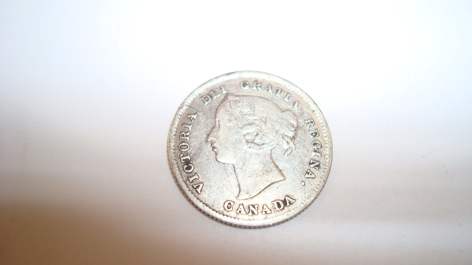 1870 Canada Silver Five 5 Cents - Nice Condition, You Grade It (#Ct3a)