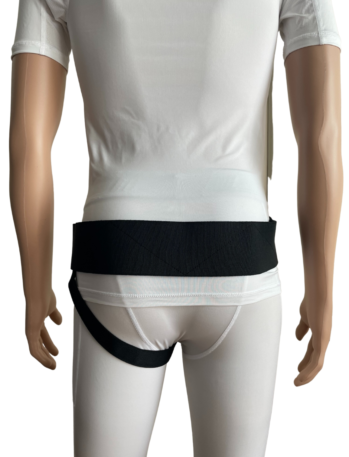 FlexaMed Inguinal Hernia Groin Belt Black | Left, Right or or Bilateral