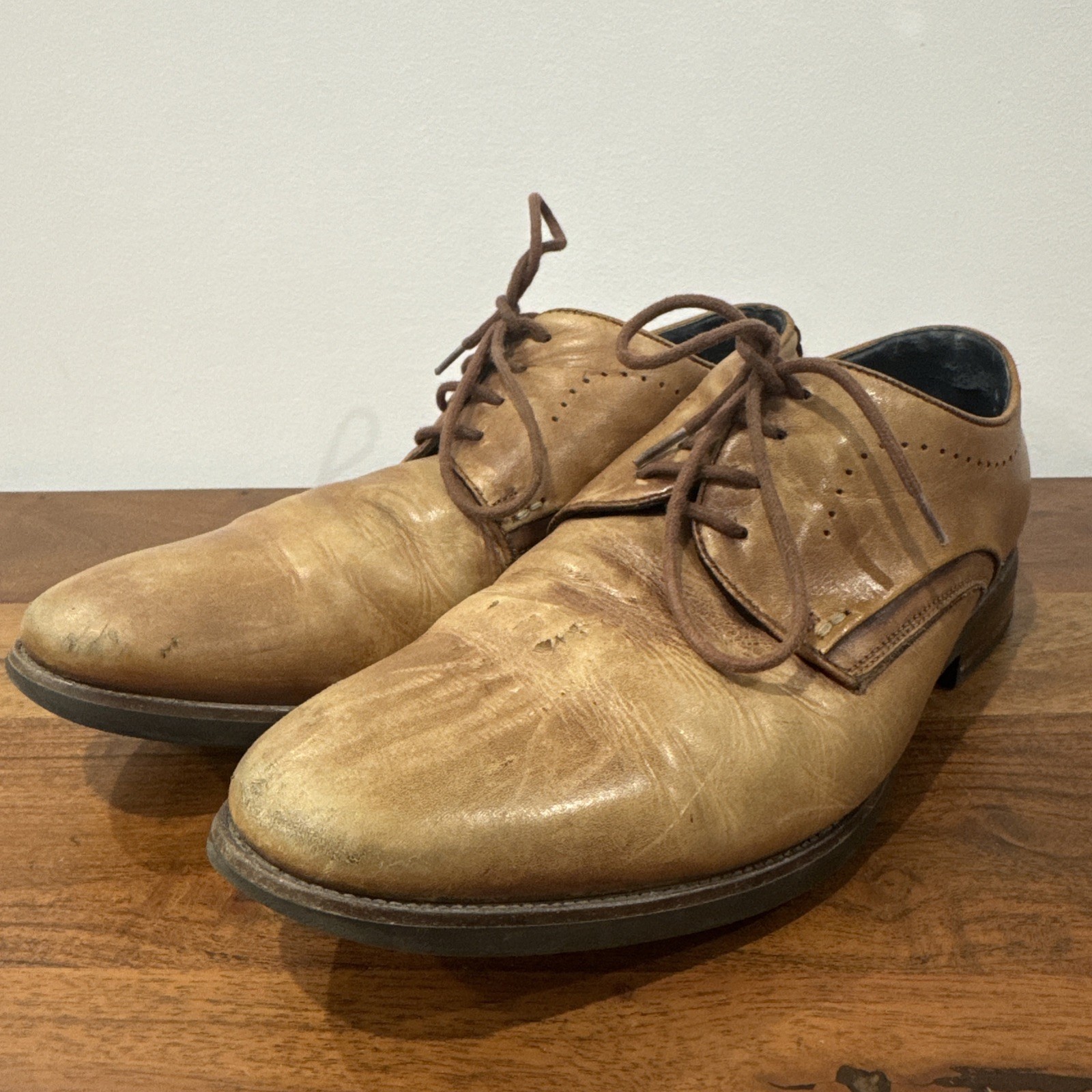 Florshein Comfortech Leather Shoes EUR 41 Fits Like EUR 42-42.5