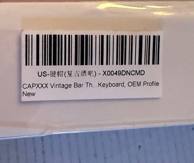 Keyboard Key Caps