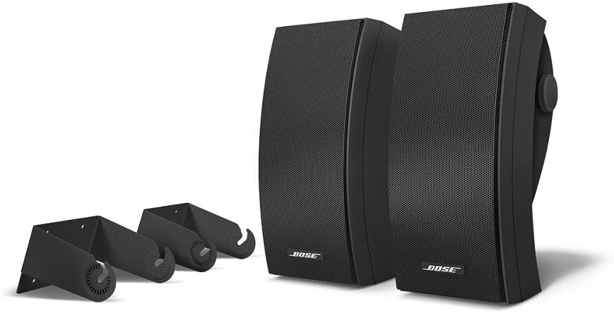 Bose 251 Environmental Speakers Pair Black NEW with Brackets (Pair)