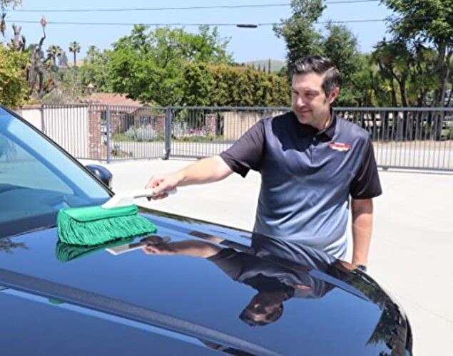 Detailing Combo with Plastic Handle and Green Mop 62455