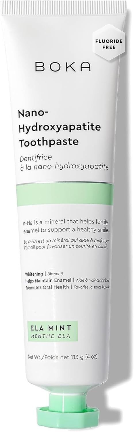 Boka Fluoride Free Toothpaste, Nano Hydroxyapatite Toothpaste, Appropriate