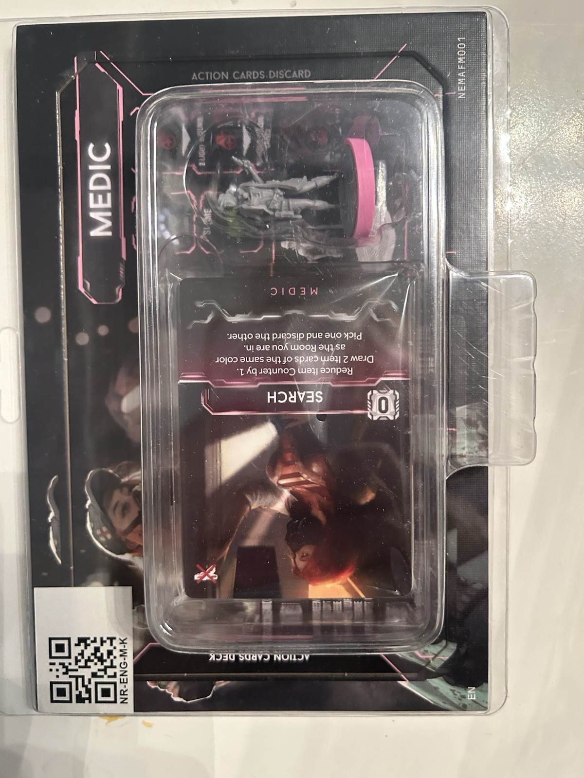 Nemesis Medic Hero Miniature & Action Cards Pack NIS