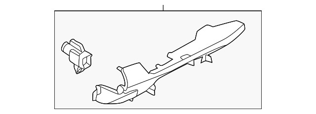 Genuine Nissan Instrument Panel Trim Panel 68104-6RR0A