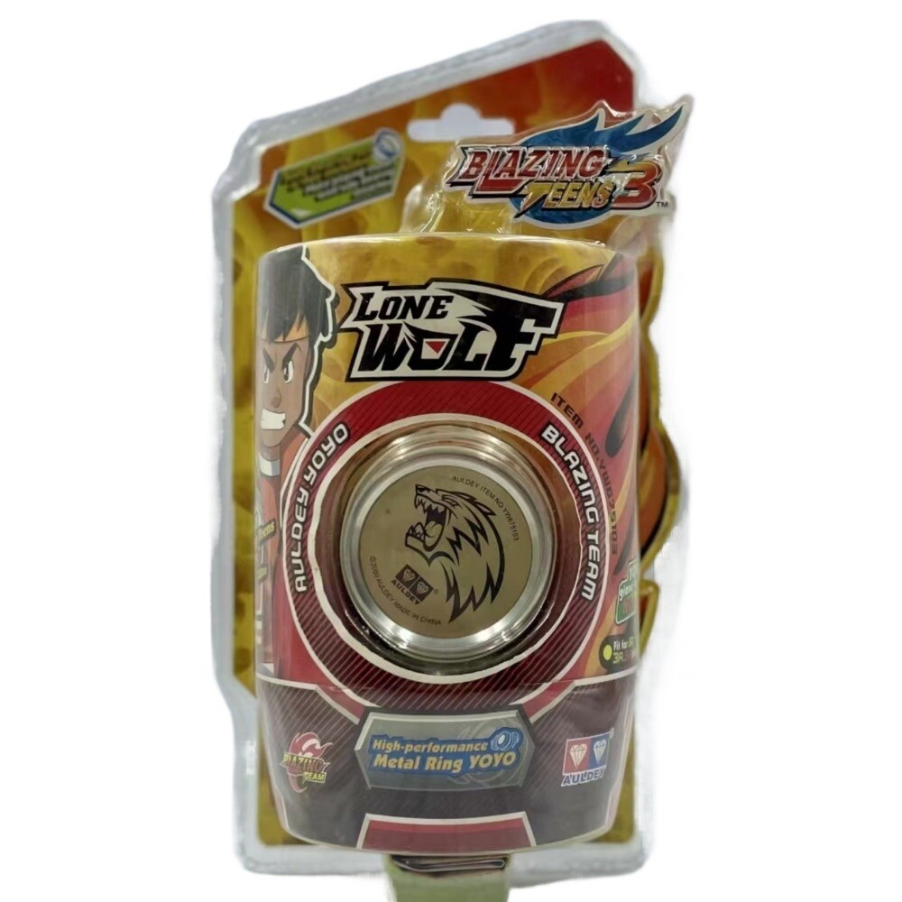 Auldey Blazing Teens Yoyo Ball Collection Nostalgic Lonely Wolf Yo-yo Toys