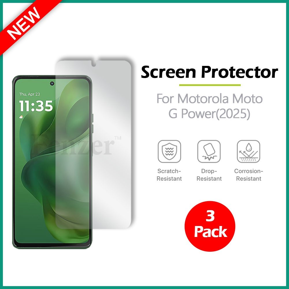 3PK Screen Protector For Motorola Moto G Power 5G (2025)
