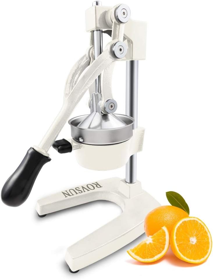 Stainless Steel Cast Iron Orange Juicer Commercial Manual Press Citrus Squeezer