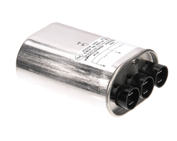 100232 Turbochef Capacitor, 0.91Uf+0.19Uf, Dual, 2500Vac (50/60Hz) Genuine OEM