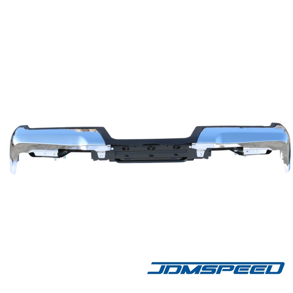 Chrome Rear Bumper Assembly Fits 2017-2022 Ford F-250 F-350 F-450 w/ Park