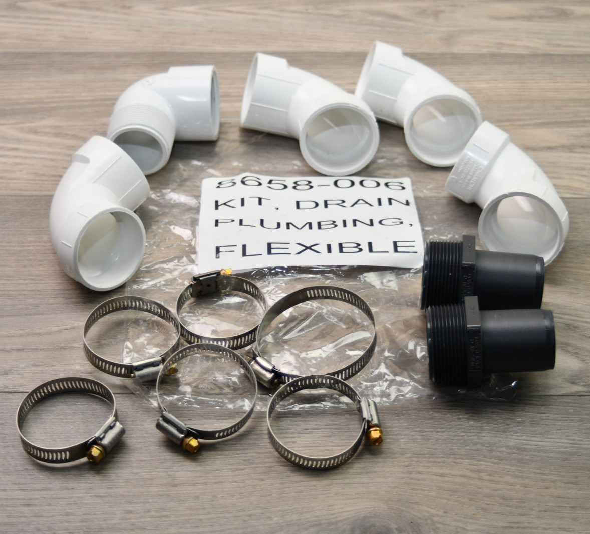 Ramvac Dry Vacuum Drain Plumbing Flexible Kit Dental 8658-006
