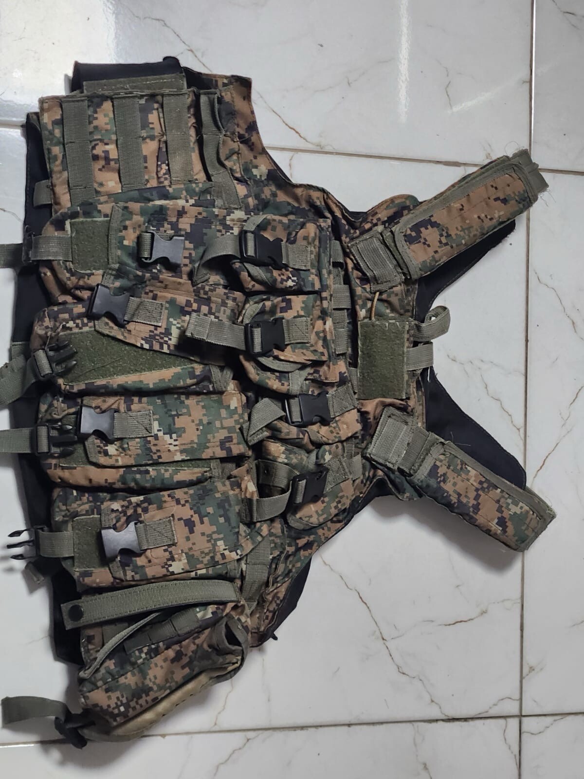 Original Georgia Georgian Army Armor Vest MOLLE With Patch