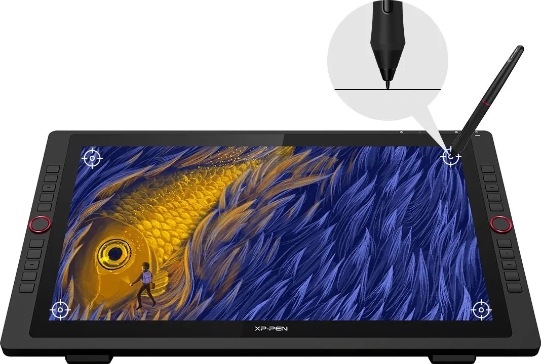 XP Pen Artist Pro 22r Drawing Tablet Digital Artist System
