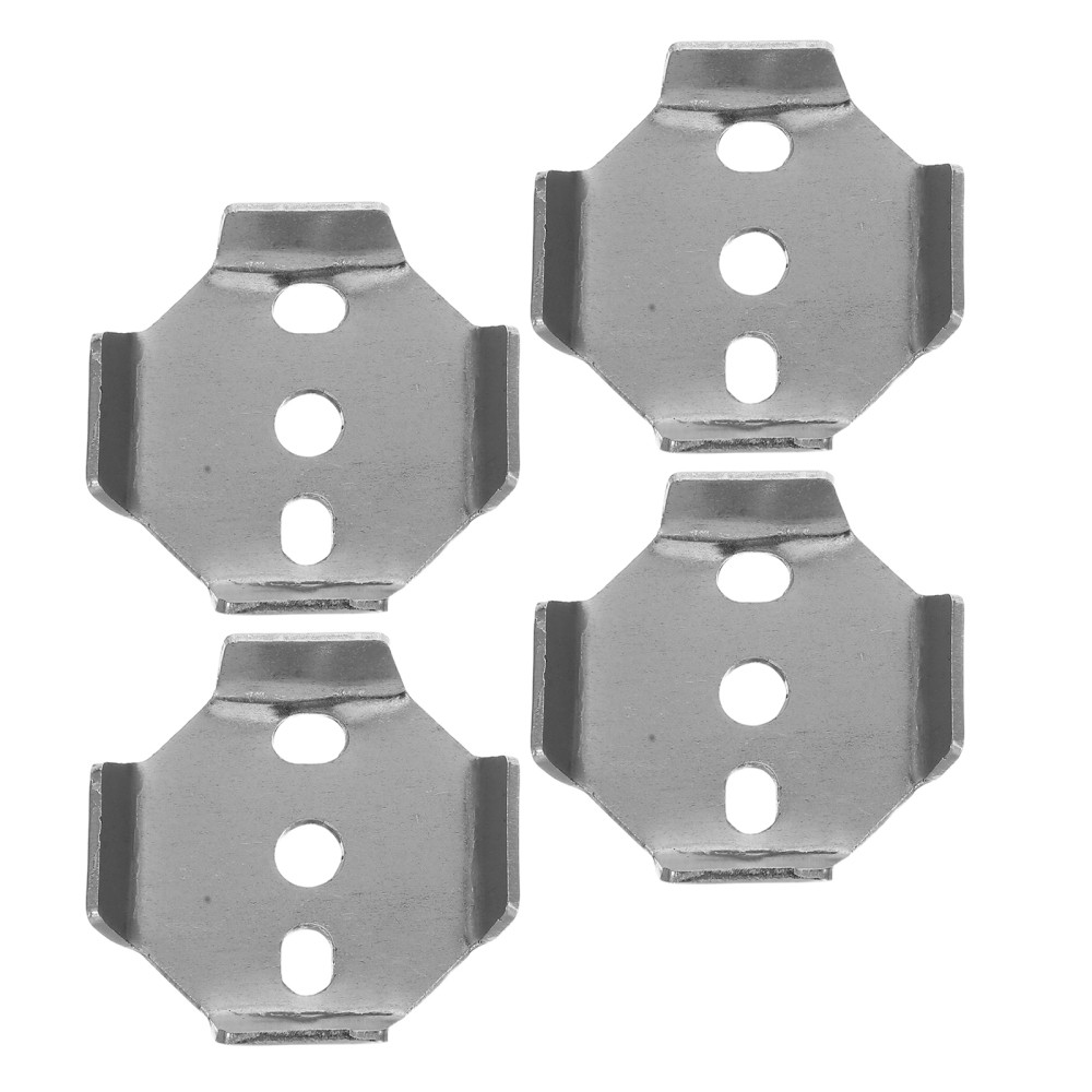 4 Pcs Towel Bar Fastening Kit Suspension Hardware Adjustable Bracket