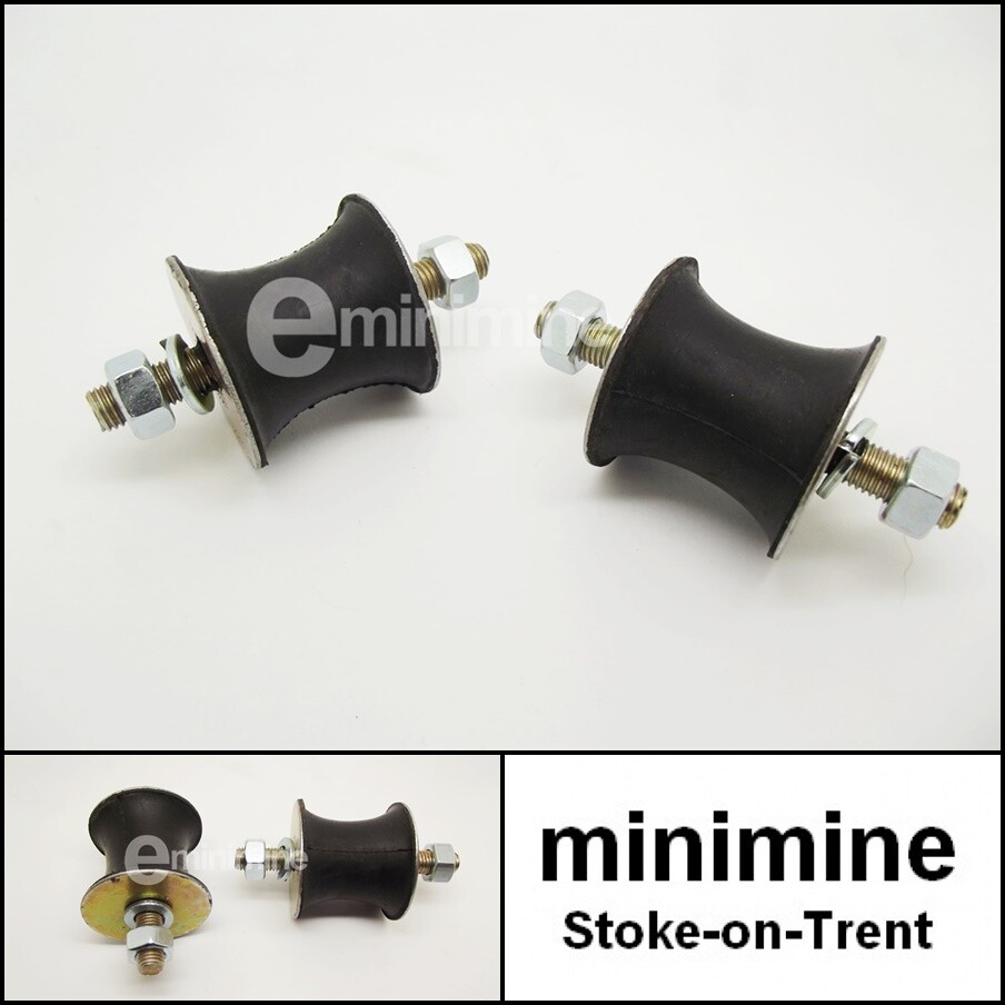 Classic Mini Gear Selector Bobbin Mount Rod Change PAIR 22G2205 Standard Rubber