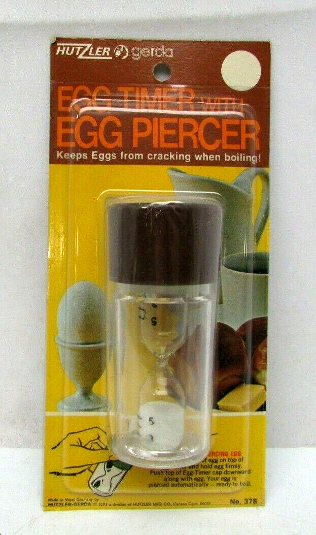 Vintage Hutzler Gerda Egg Timer with Egg Piercer No. 378 NOS NEW