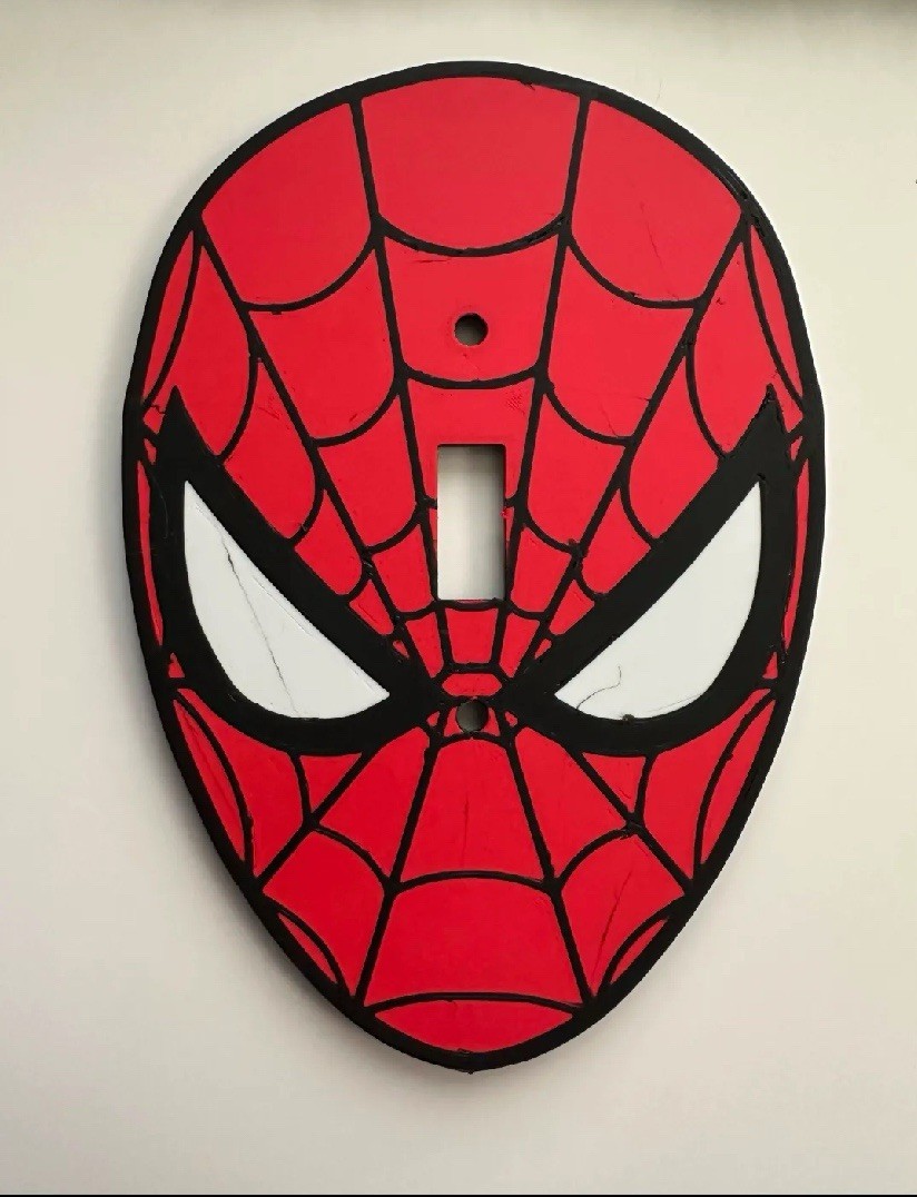 Spider-Man Light Switch Cover