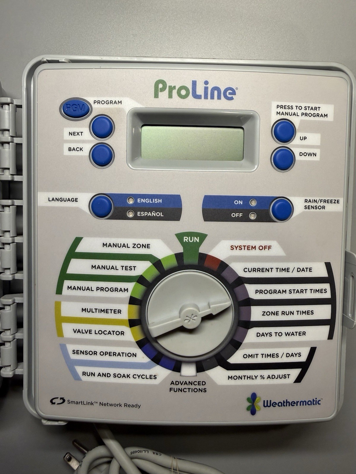 Weathermatic ProLine PL1600 Irrigation Controller W/Two 12 Zone Modules 24 Zones