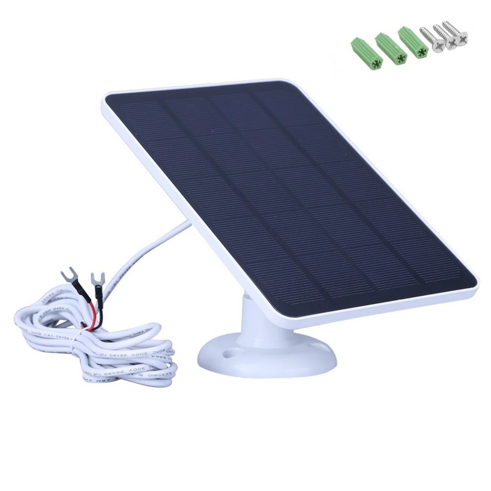 Ring Doorbell Solar Panel 4W for Continuous Charging with Wall Mount 300cm