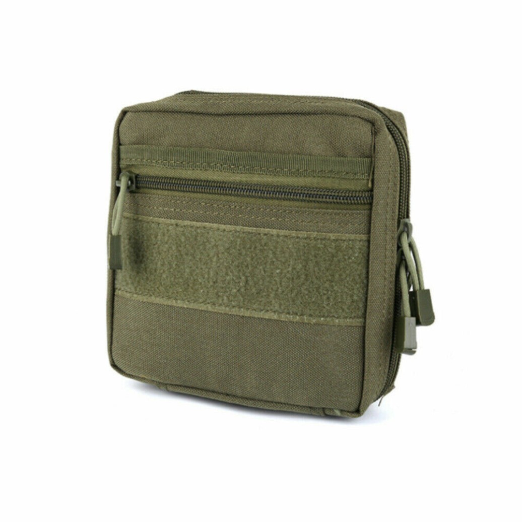 Tactical Molle Multi-Purpose EDC Utility Tool Bag Admin Medical First Aid Pouch