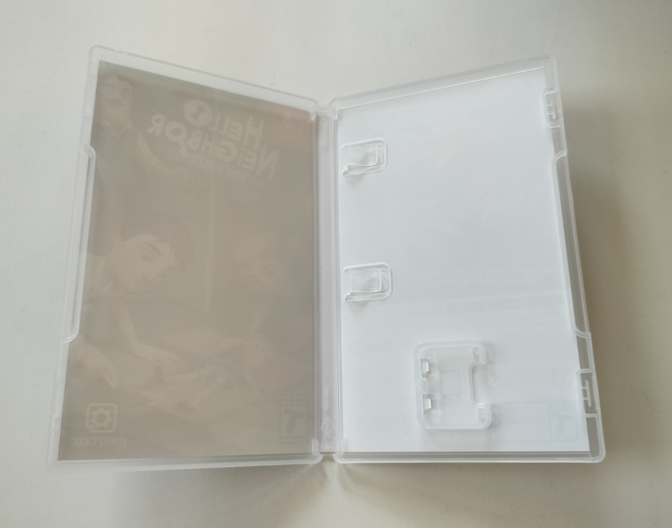 AUTHENTIC Replacement Case Box ONLY Nintendo Switch Hello Neighbor Hide and Seek