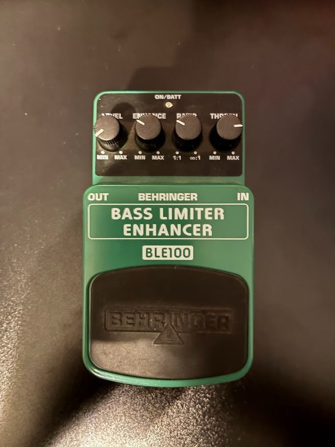 Behringer BLE100 Bass Limiter and Enhancer Pedal - Used