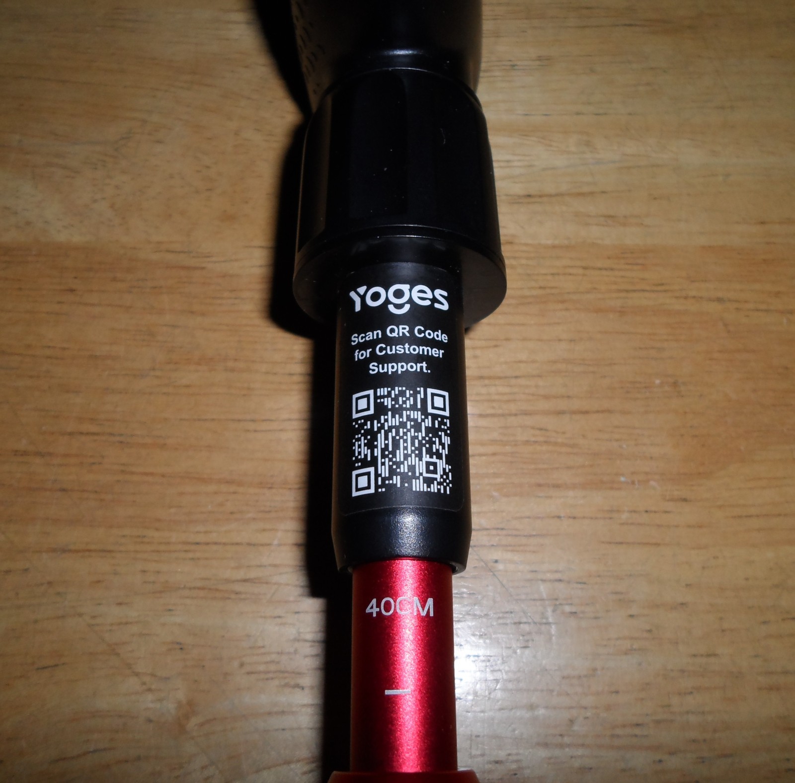 Yoges VR Golf Club Handle Red for Meta Quest Right Controller Adjustable