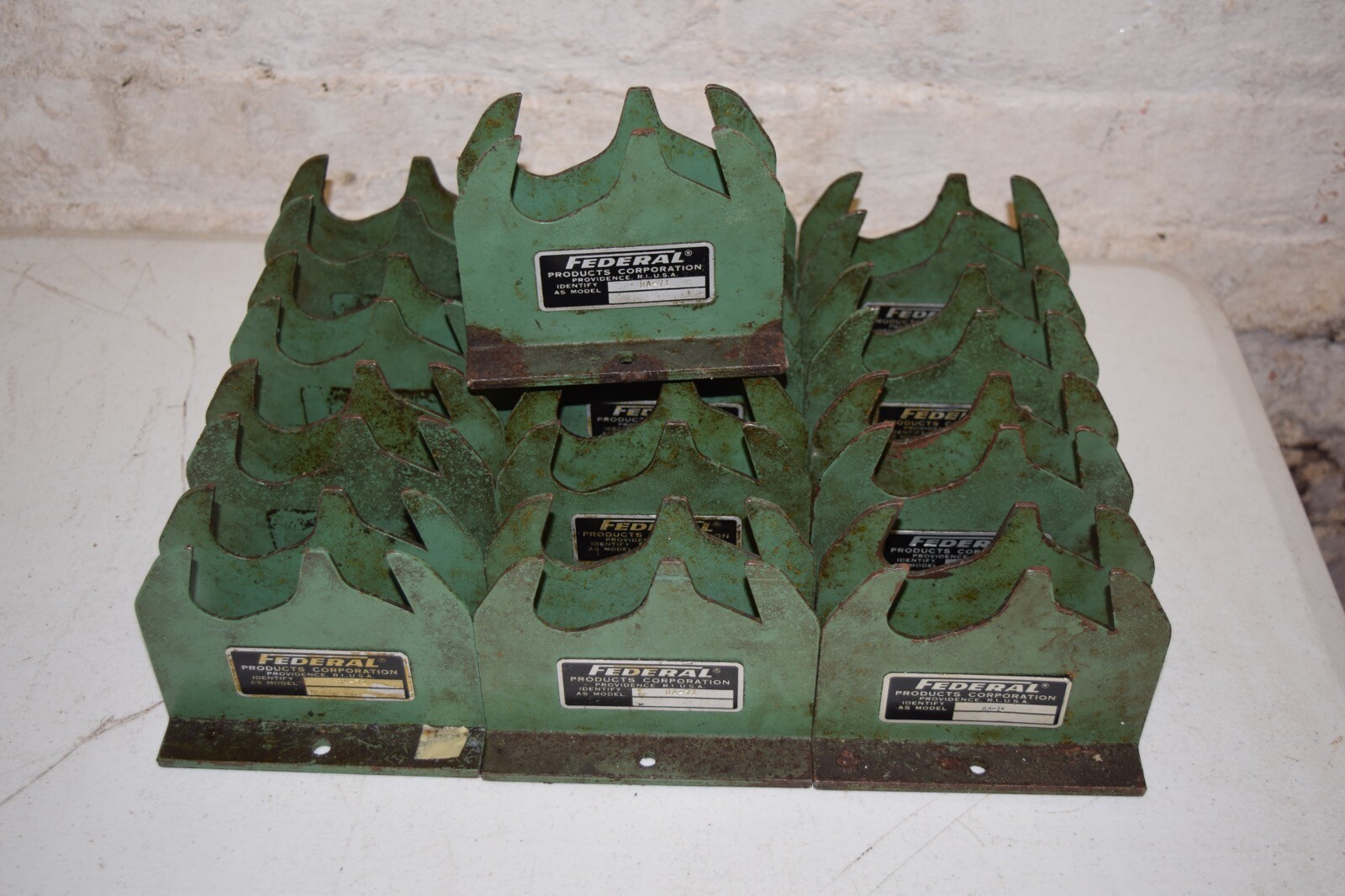 Lot of 13 Mahr federal BA-71 Support Bench For Disc Masters