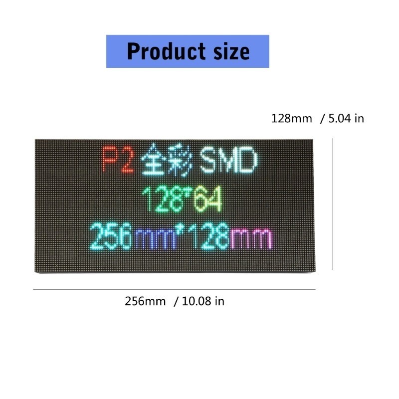 P2 Indoor LED Matrixs Module Advanced LED Display For Advertising Promotions