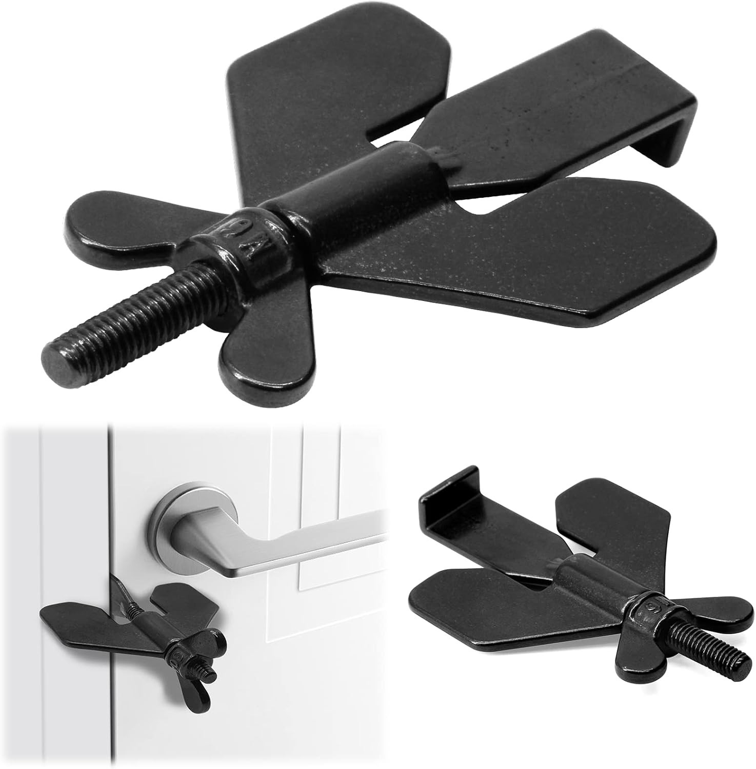 Steel Travel Portable Door Lock for Door Security Door Anti-Theft Stopper Door