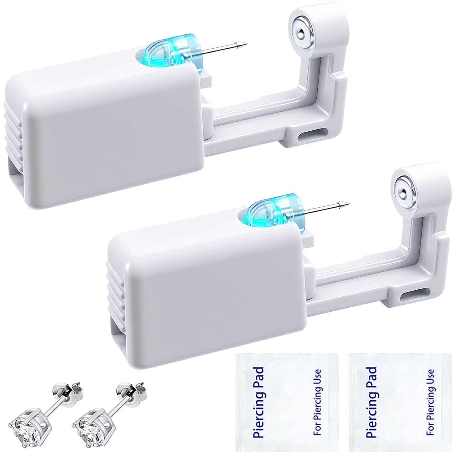 Ear Piercings Kits, Painless Piercing Easy to Use 5mm