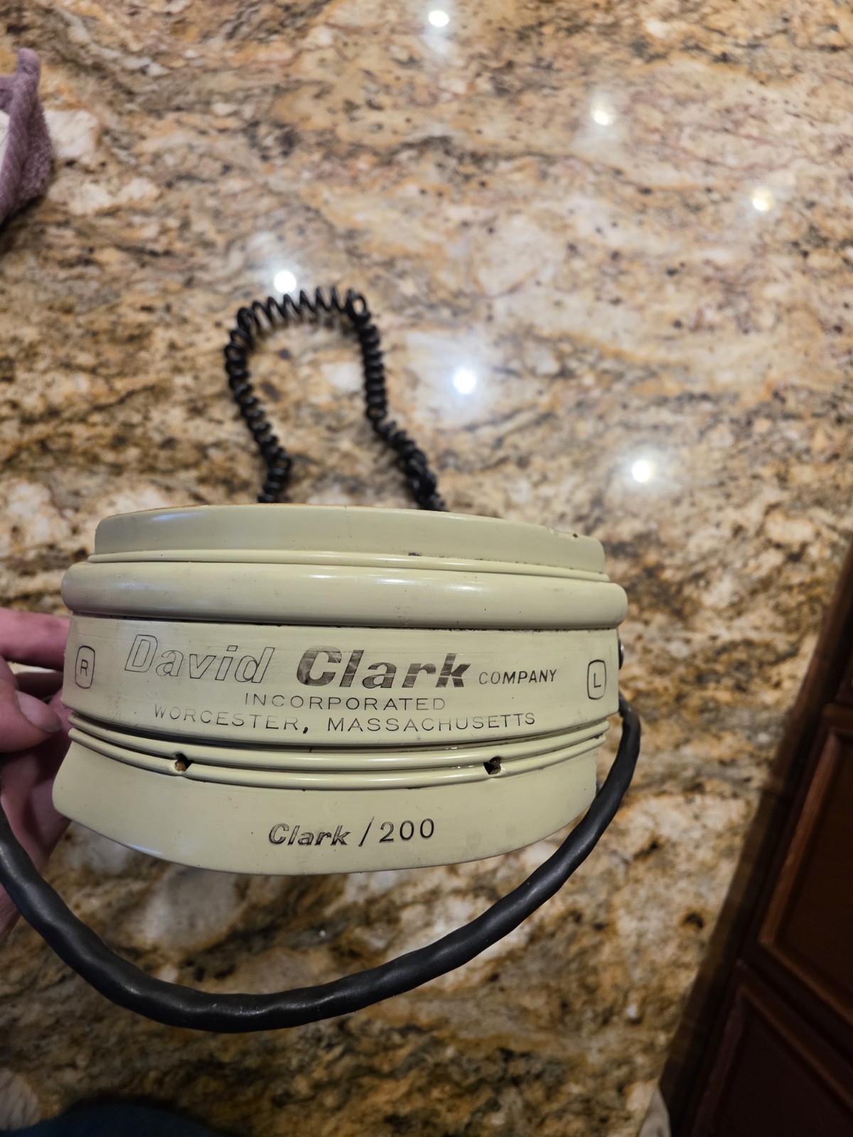 David Clark 200 Aviation Headset Headphones