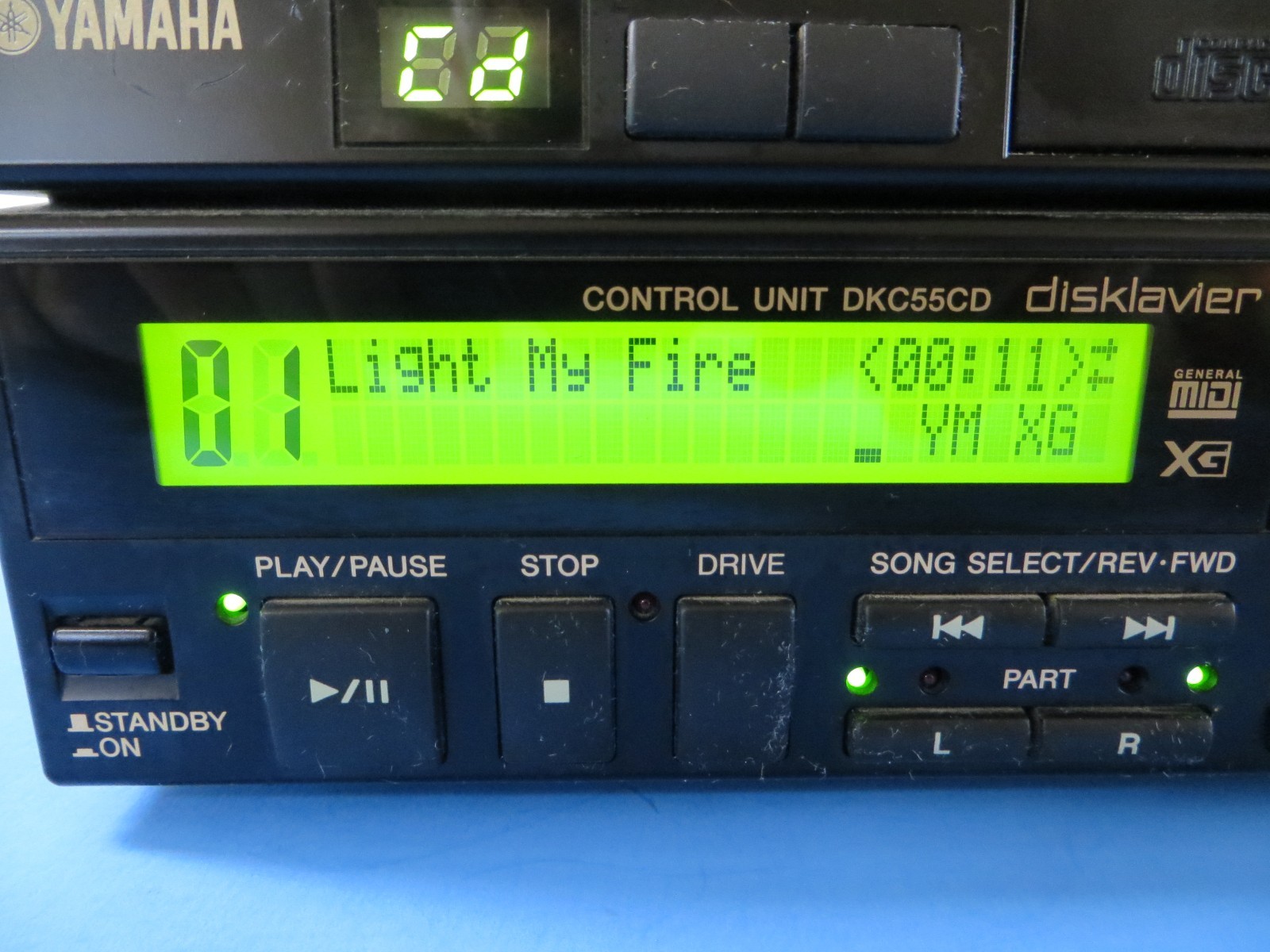 Yamaha Disklavier DKC55CD Control Module With Remote & Mounting Bracket Mark III