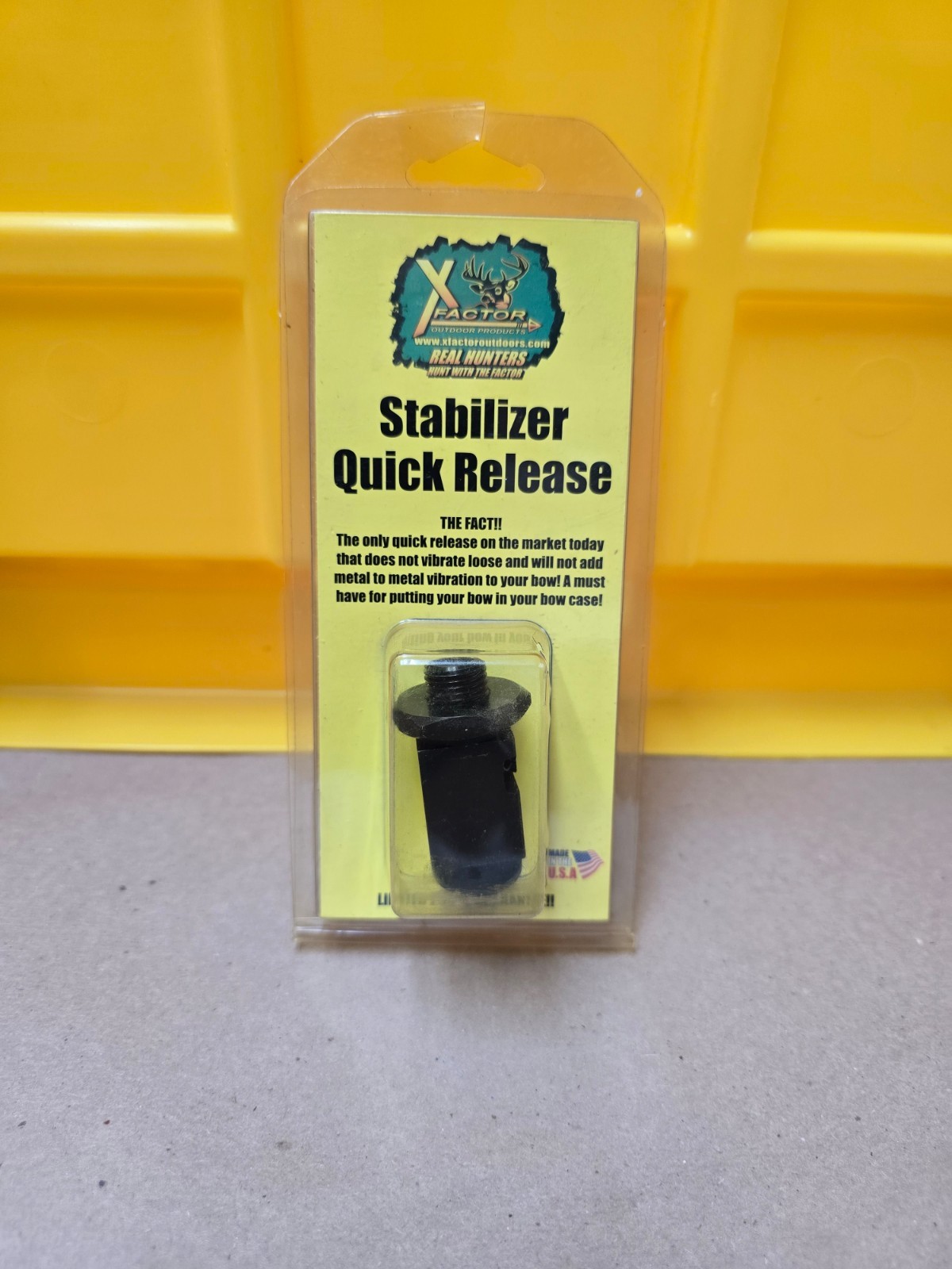X Factor  Stabilizer Quick Release Black Outdoor products
