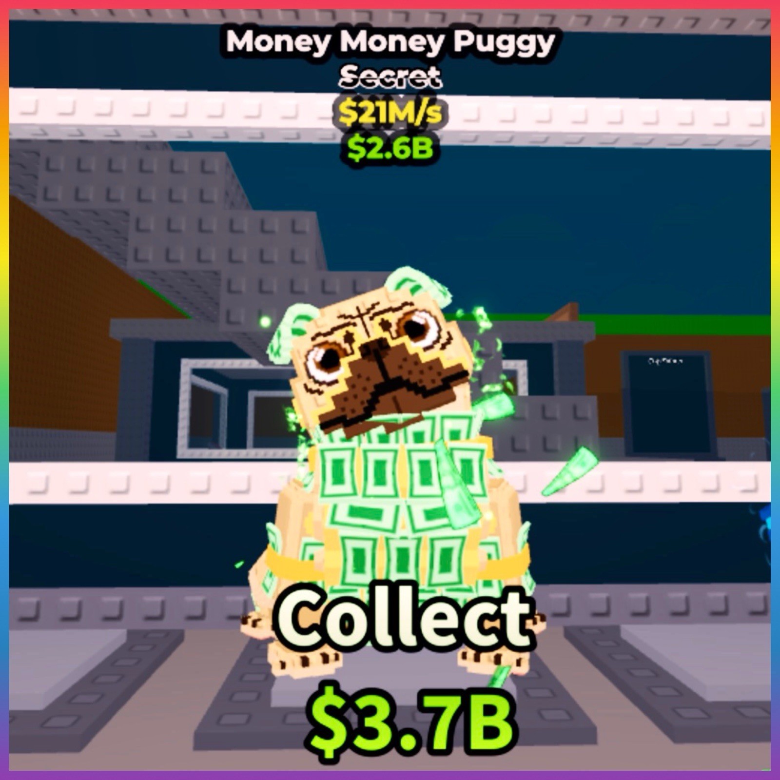 Money Money Puggy / VERY RARE ✅  Steal a Brainrot🔥ROBLOX