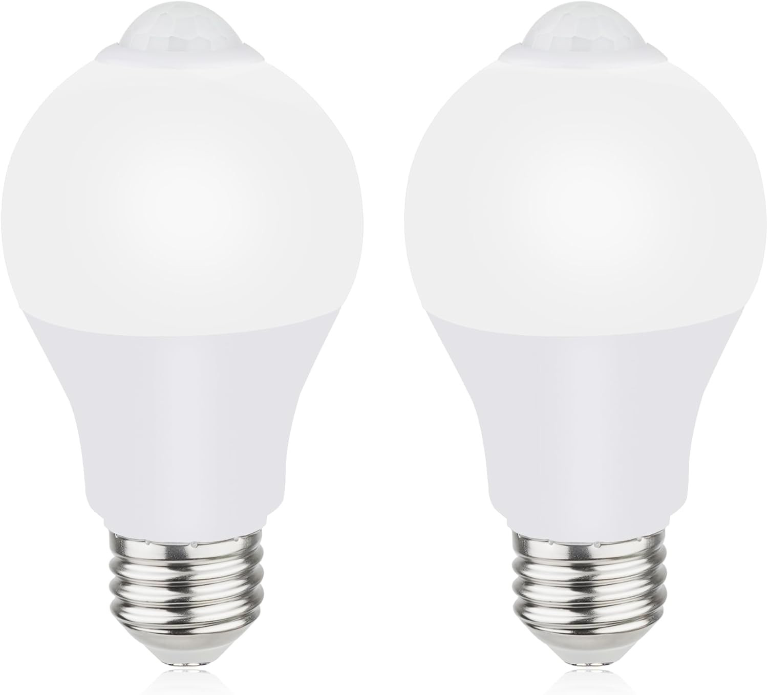 Motion Sensor Light Bulbs for Outdoor Indoor, 9W A19 Motion Detector Led Bulb, 6
