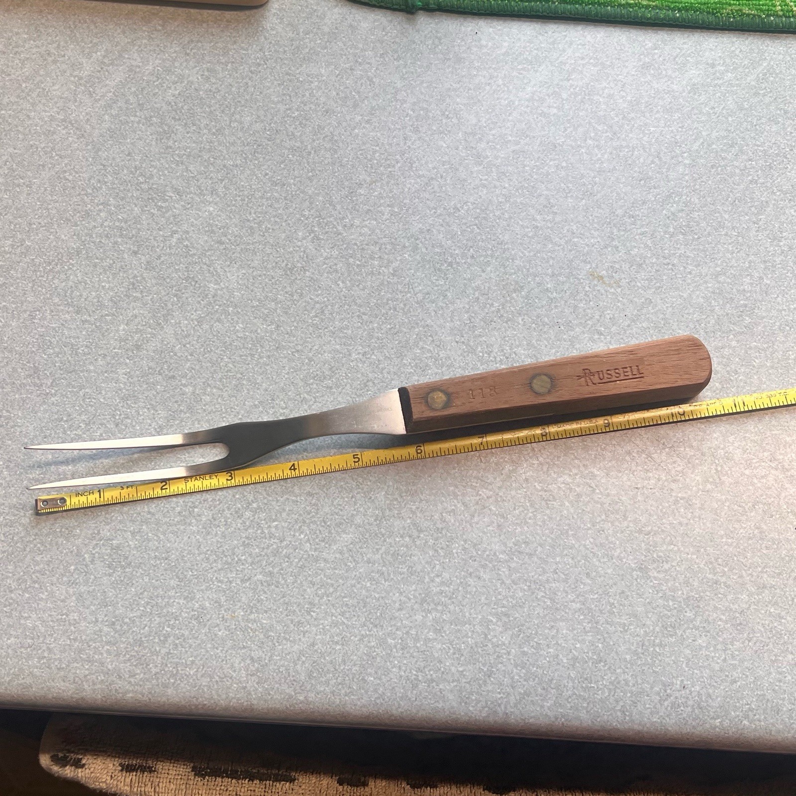 VTG Russell Arrow Model 118 Green River Works Meat Fork Rare Pre “Dexter”