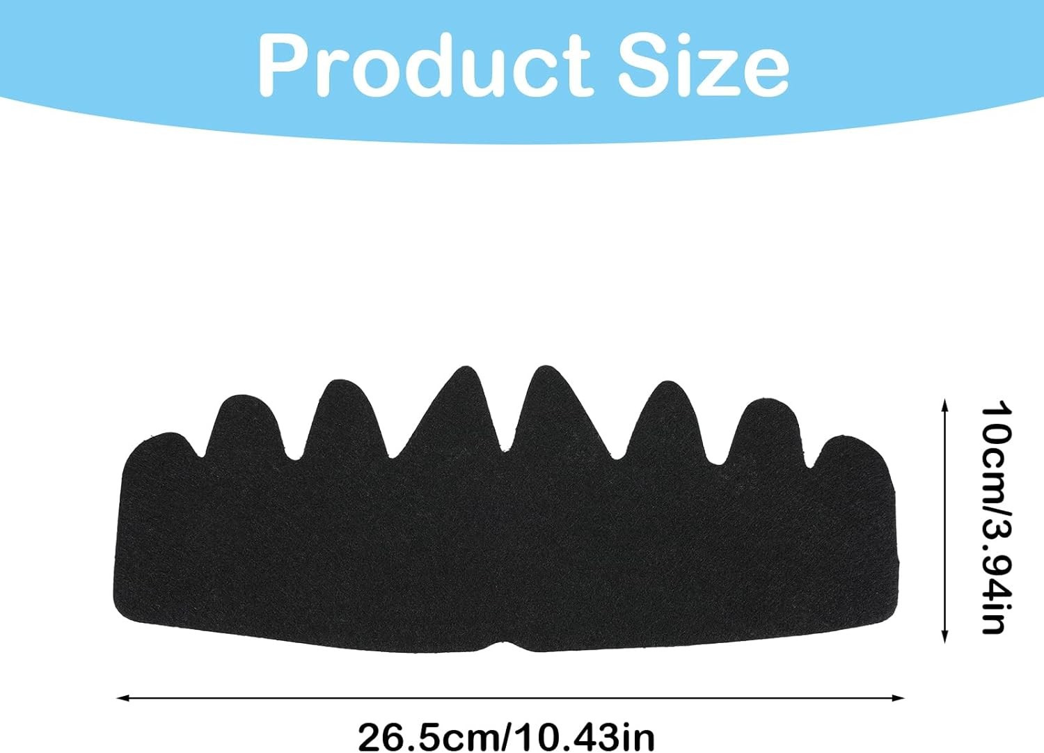 6PCS Hat Sweat Liners for Caps Washable Reusable Inserts for Sweat Protection