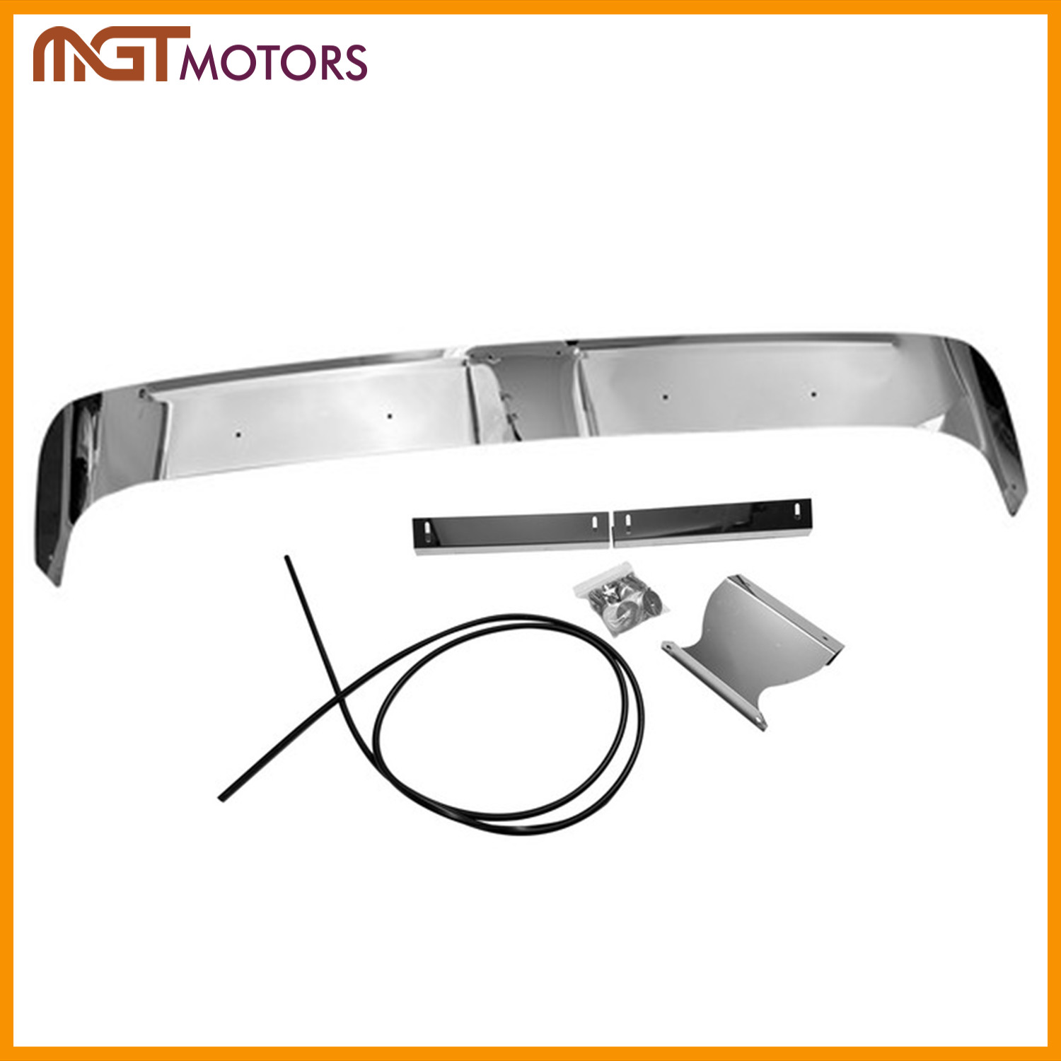 Stainless Front Hood Shield Bug Deflector For 2001-2024 Freightliner Columbia