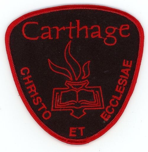 MISCELLANEOUS CARTHAGE CHRISTO ET ECCLESIAE UNK IF POLICE SHERIFF RELATED PATCH