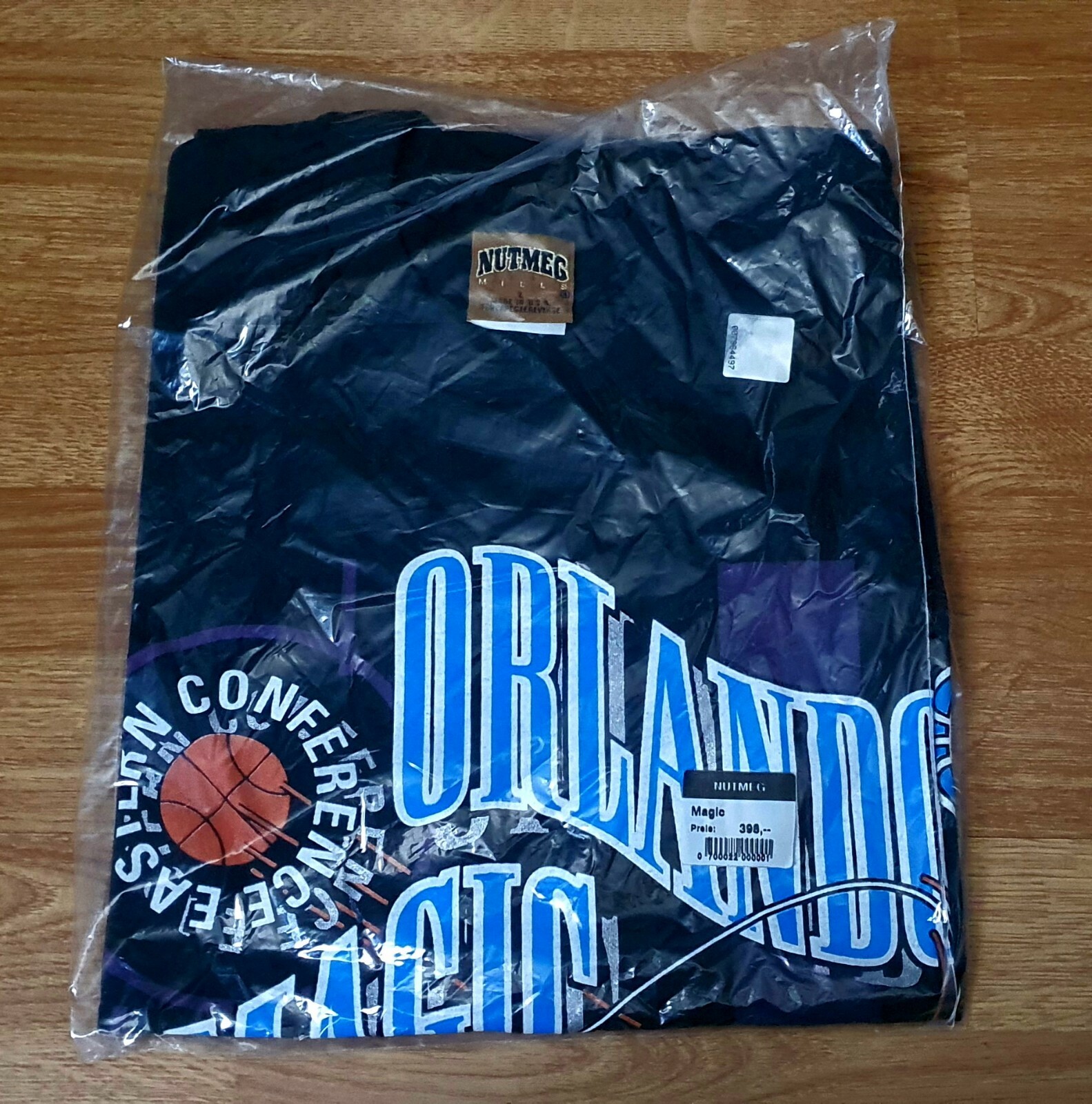 NBA Vintage Nutmeg Mills Orlando Magic T-shirt,Made in Usa,BNWT