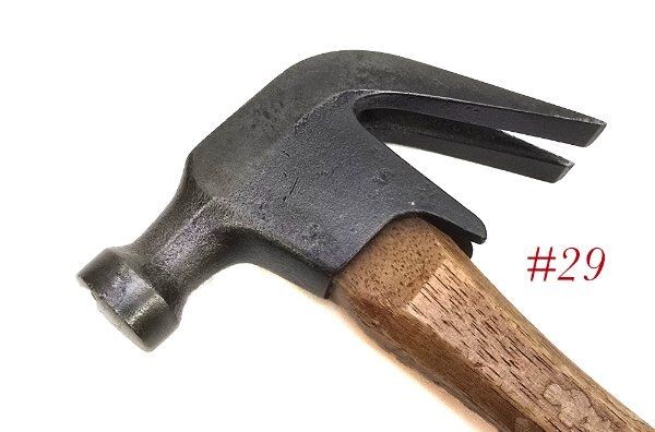 old DUO UNICAST DOUBLE CLAW HAMMER Tool A Cripe patented patent