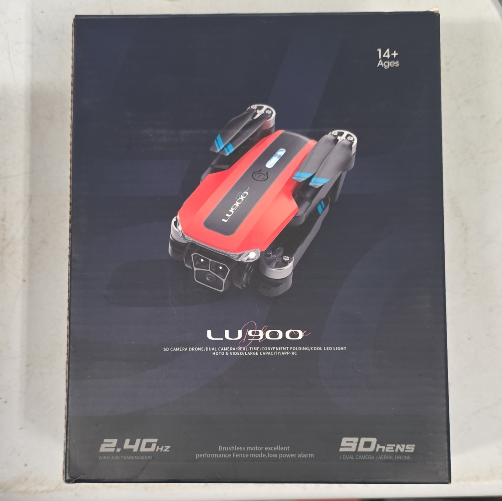 FACEGLE LU900 2.4GHz Foldable Ready-to-Fly Drone Dual Camera Remote Control