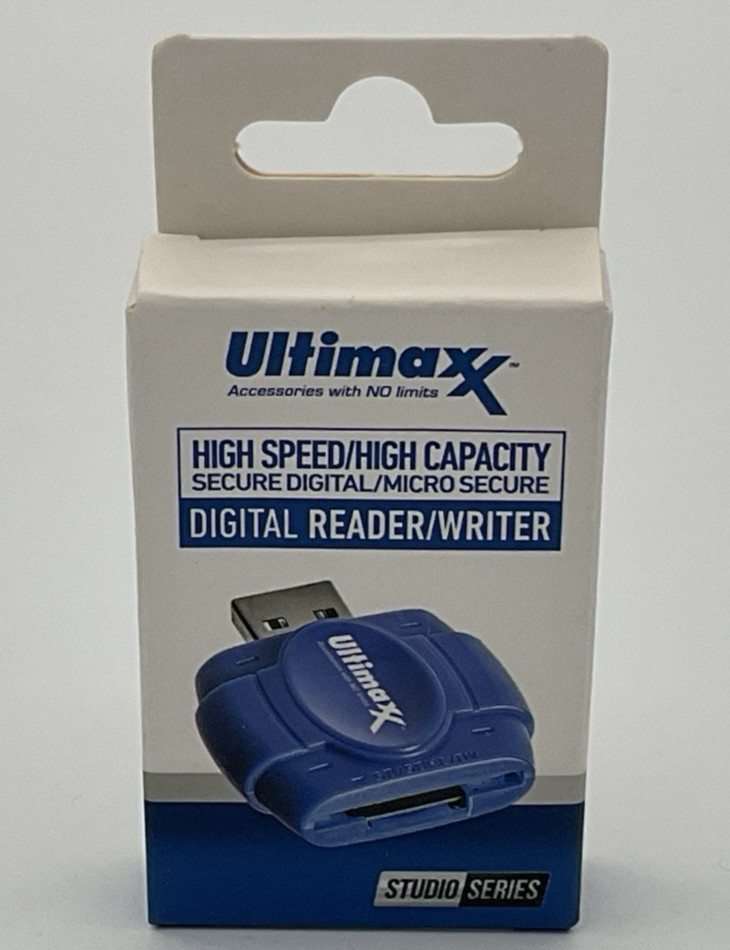 Ultimaxx High Speed High Capacity Digiral Reader/Writer NEW Fast Free Shipping!